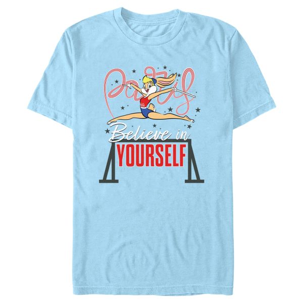 Men_s Looney Tunes Lola Bunny Believe in Yourself T-Shirt