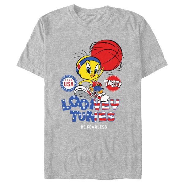 Men_s Looney Tunes Tweety Be Fearless T-Shirt