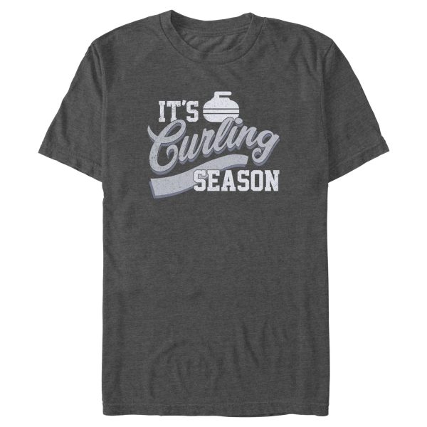 Men_s Lost Gods It’s Curling Season T-Shirt