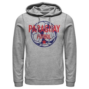 Men_s Lost Gods Paraguay Futbol Pull Over Hoodie