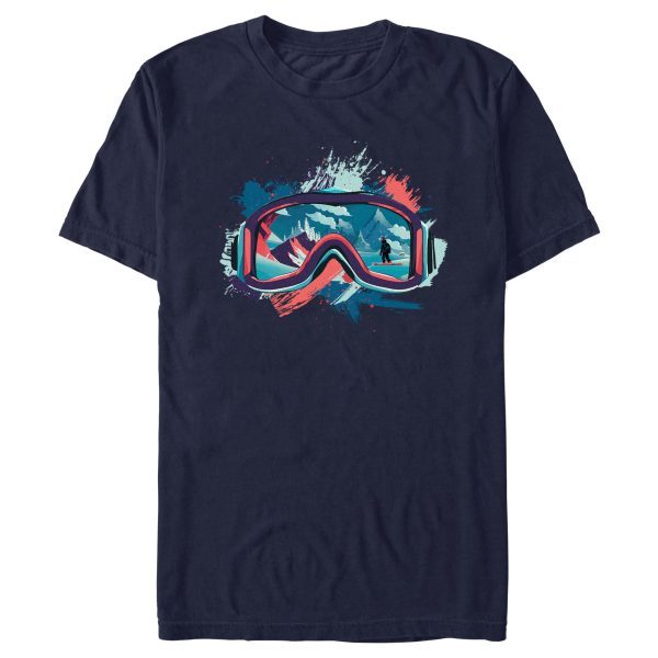 Men_s Lost Gods Snow Goggles Landscape T-Shirt