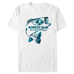 Men_s Mossy Oak Aqua Fishing Logo T-Shirt