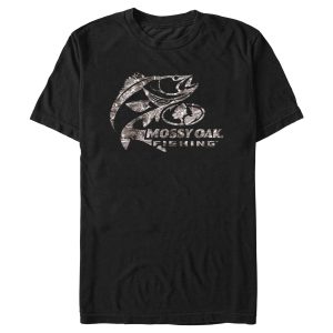 Men_s Mossy Oak Bass Fishing Logo T-Shirt