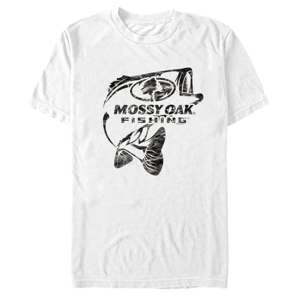 Men_s Mossy Oak Black Fish Classic Logo T-Shirt