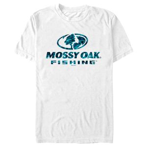 Men_s Mossy Oak Blue Water Fishing Logo T-Shirt