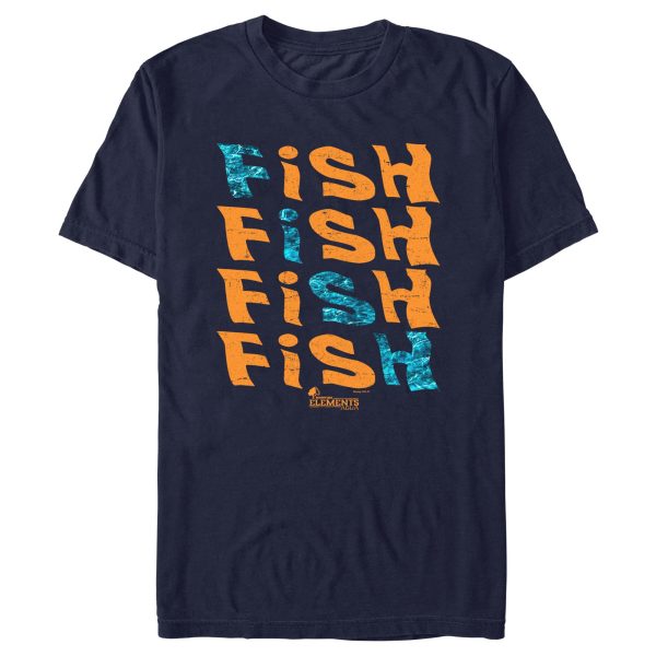 Men_s Mossy Oak Fish Text Stack T-Shirt