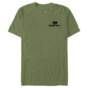 Men_s Mossy Oak Small Black Classic Logo T-Shirt