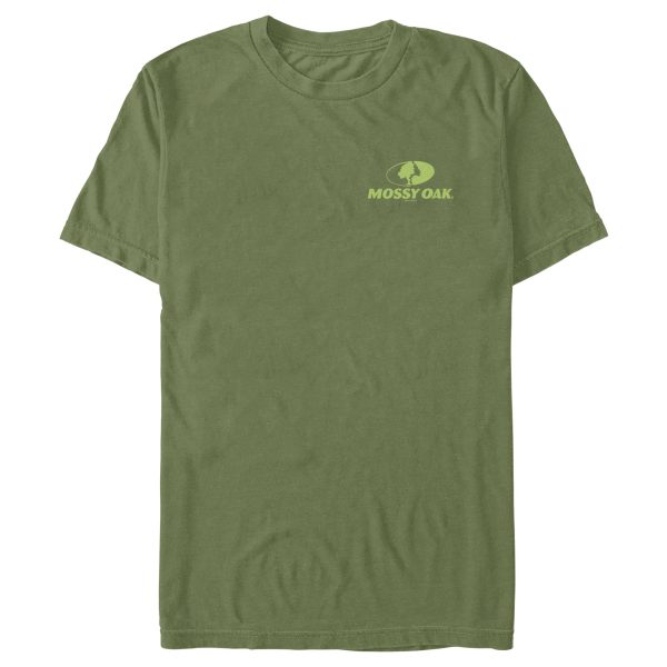 Men_s Mossy Oak Small Green Classic Logo T-Shirt