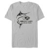 Men_s Mossy Oak Swordfish Black Logo T-Shirt