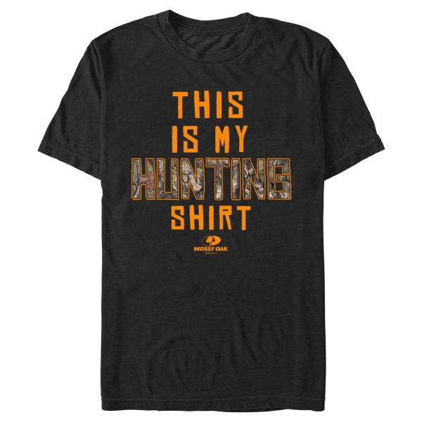 Men_s Mossy Oak This Is My Hunting Shirt Orange Logo T-Shirt