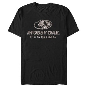 Men_s Mossy Oak Water Fishing Logo T-Shirt