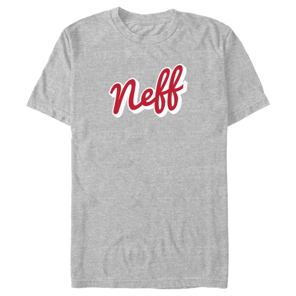 Men_s NEFF Classic Red Script Logo T-Shirt