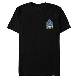 Men_s NEFF Meltdown Mushroom Black T-Shirt