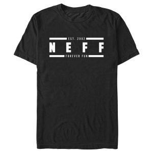 Men_s NEFF White Forever Fun Logo T-Shirt