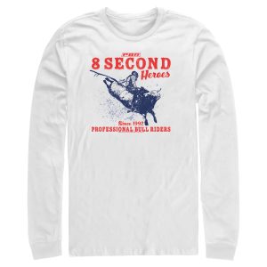 Men_s Professional Bull Riders 8 Second Heroes Long Sleeve Shirt