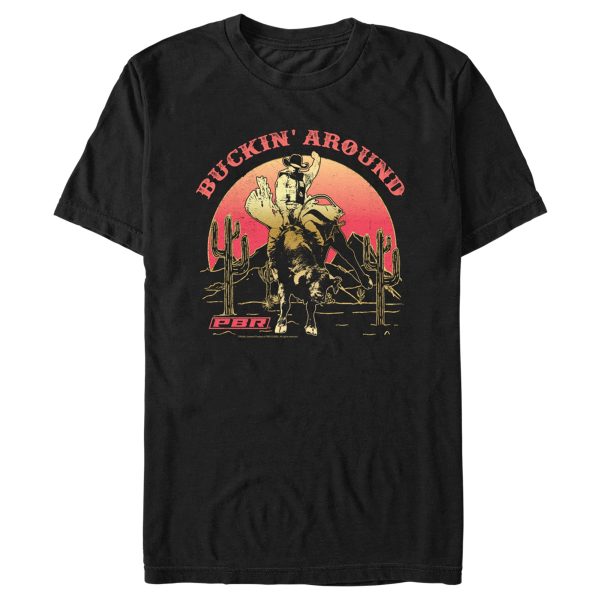 Men_s Professional Bull Riders Buckin_ Around T-Shirt