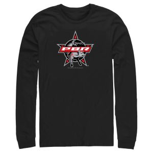 Men_s Professional Bull Riders Official Logo Long Sleeve Shirt