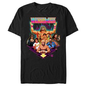 Men_s WWE Futuristic WrestleMania Team T-Shirt