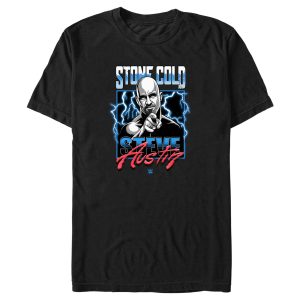 Men_s WWE Stone Cold Steve Austin Portrait T-Shirt