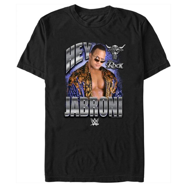 Men_s WWE The Rock Hey Jabroni T-Shirt