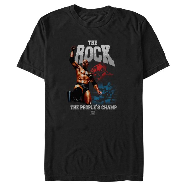 Men_s WWE The Rock The People_s Champ T-Shirt