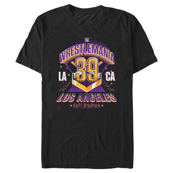 Men_s WWE WrestleMania 39 Los Angeles T-Shirt