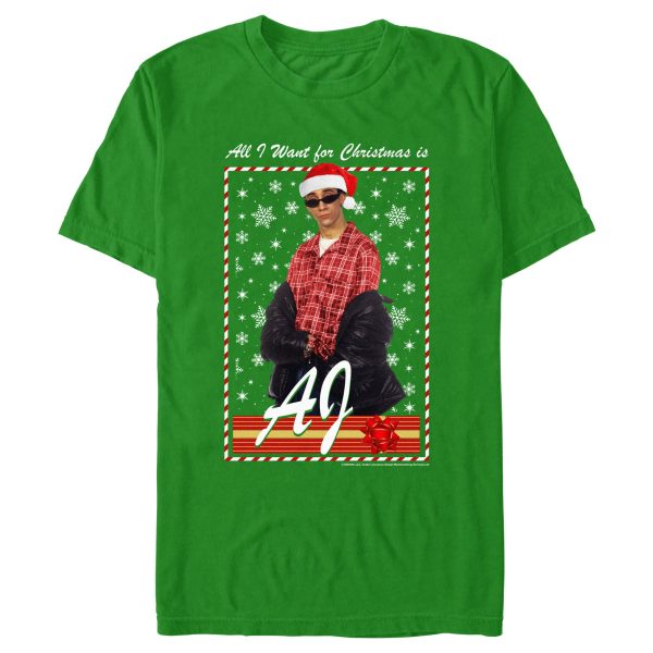 Men’s Backstreet Boys AJ All I Want for Christmas T-Shirt