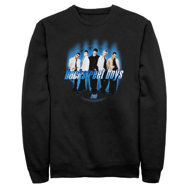 Men’s Backstreet Boys Blue Glowing Circle Sweatshirt