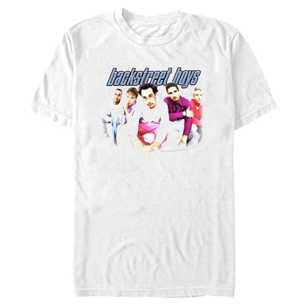 Men’s Backstreet Boys Fisheye Group Shot T-Shirt