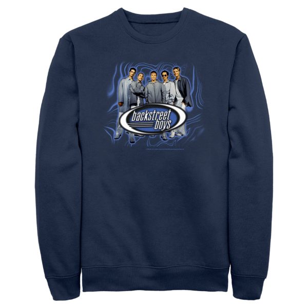 Men’s Backstreet Boys Groovy Background Group Shot Sweatshirt