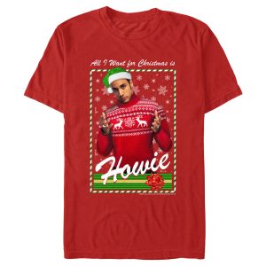 Men’s Backstreet Boys Howie All I Want for Christmas T-Shirt