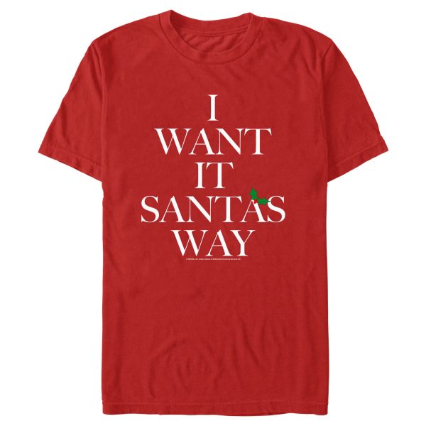 Men’s Backstreet Boys I Want It Santa’s Way T-Shirt