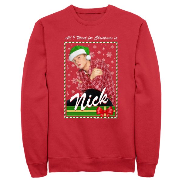 Men’s Backstreet Boys Nick All I Want for Christmas Sweatshirt