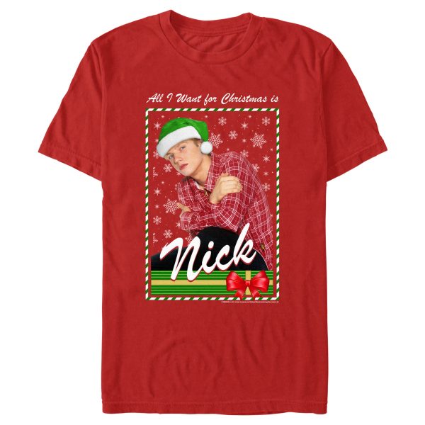 Men’s Backstreet Boys Nick All I Want for Christmas T-Shirt