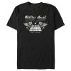 Men’s Billy Joel World Tour 1984 Black and White T-Shirt