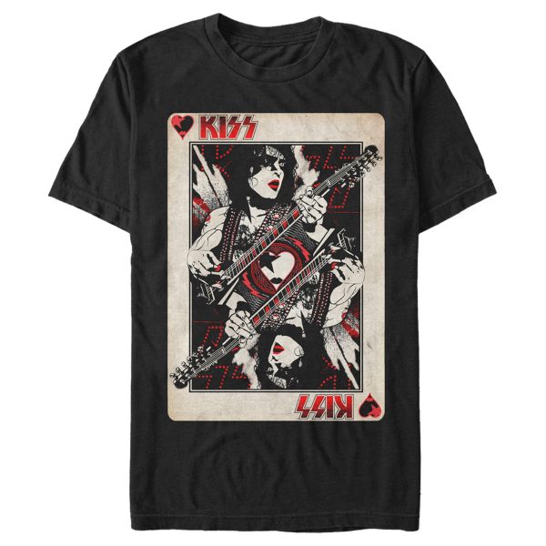 Men’s KISS Paul Stanley Playing Card T-Shirt