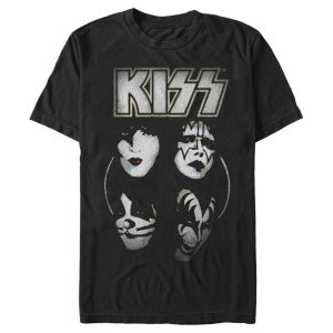 Men’s KISS Shadowed Faces T-Shirt