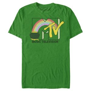 Men’s MTV St. Patrick’s Day Pot of Gold Logo T-Shirt