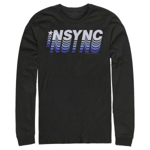 Men’s NSYNC Retro Fade Long Sleeve Shirt