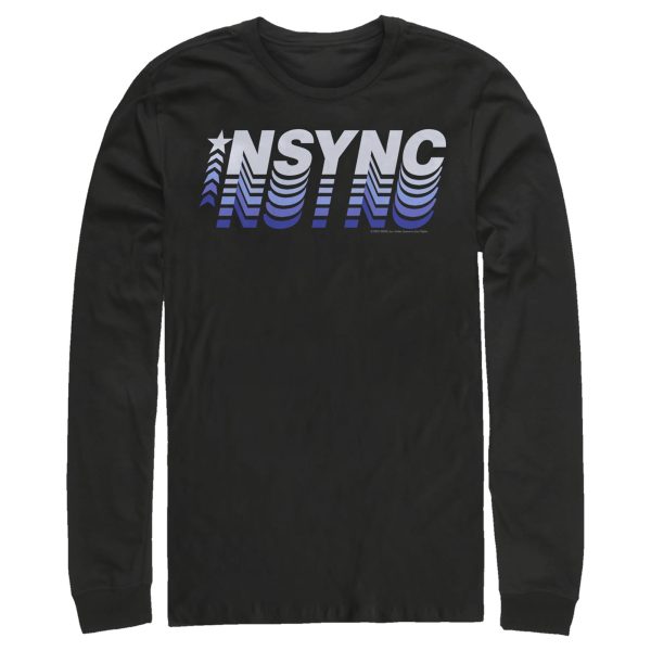 Men’s NSYNC Retro Fade Long Sleeve Shirt