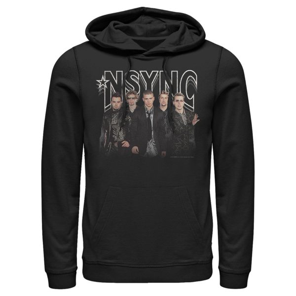 Men’s NSYNC Rocker Band Pose Pull Over Hoodie