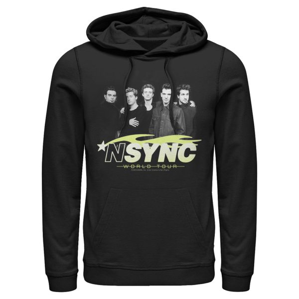 Men’s NSYNC World Tour Poster Pull Over Hoodie