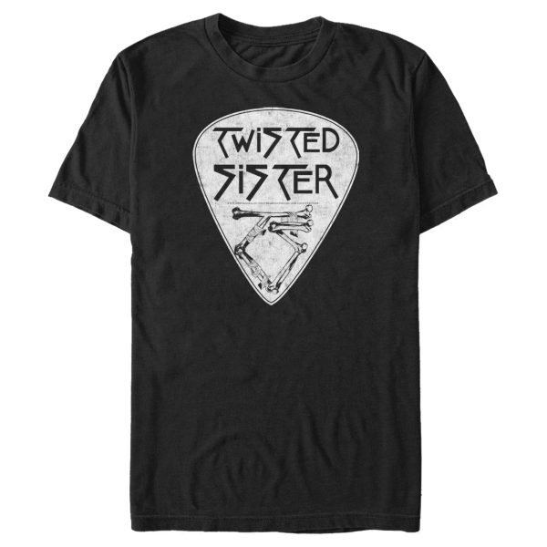 Men’s Twisted Sister Guitar Pick Logo T-Shirt