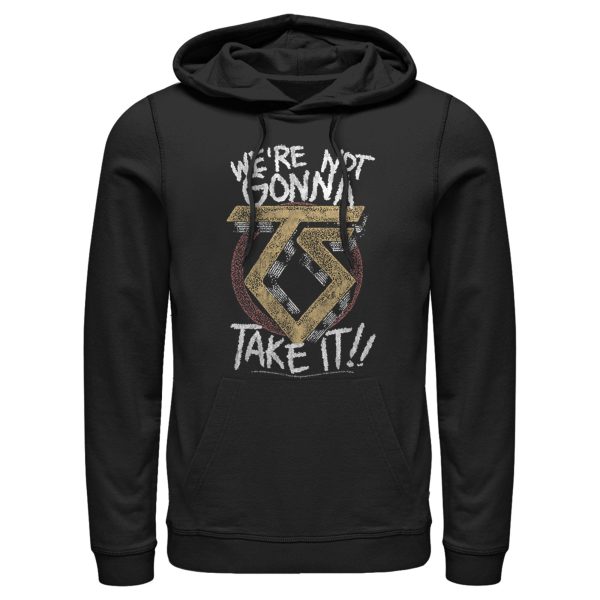 Men’s Twisted Sister We’re Not Gonna Take It Pull Over Hoodie