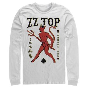 Men’s ZZ TOP Devil Spades Long Sleeve Shirt