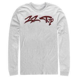 Men’s ZZ TOP Retro Logo Long Sleeve Shirt