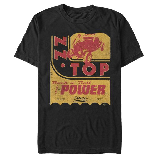 Men’s ZZ TOP Rock n Roll Power T-Shirt