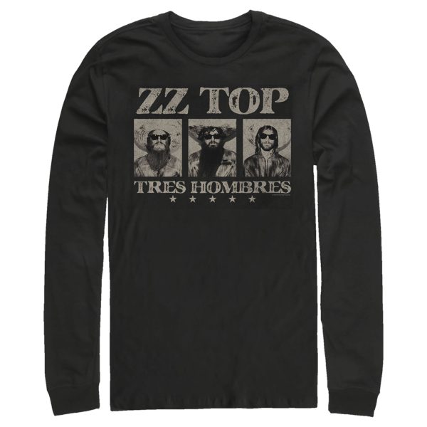 Men’s ZZ TOP Tres Hombres Long Sleeve Shirt