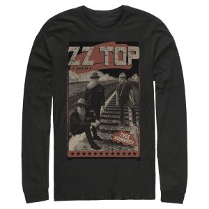 Men’s ZZ TOP Tres Hombres Poster Long Sleeve Shirt