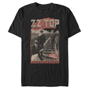 Men’s ZZ TOP Tres Hombres Poster T-Shirt